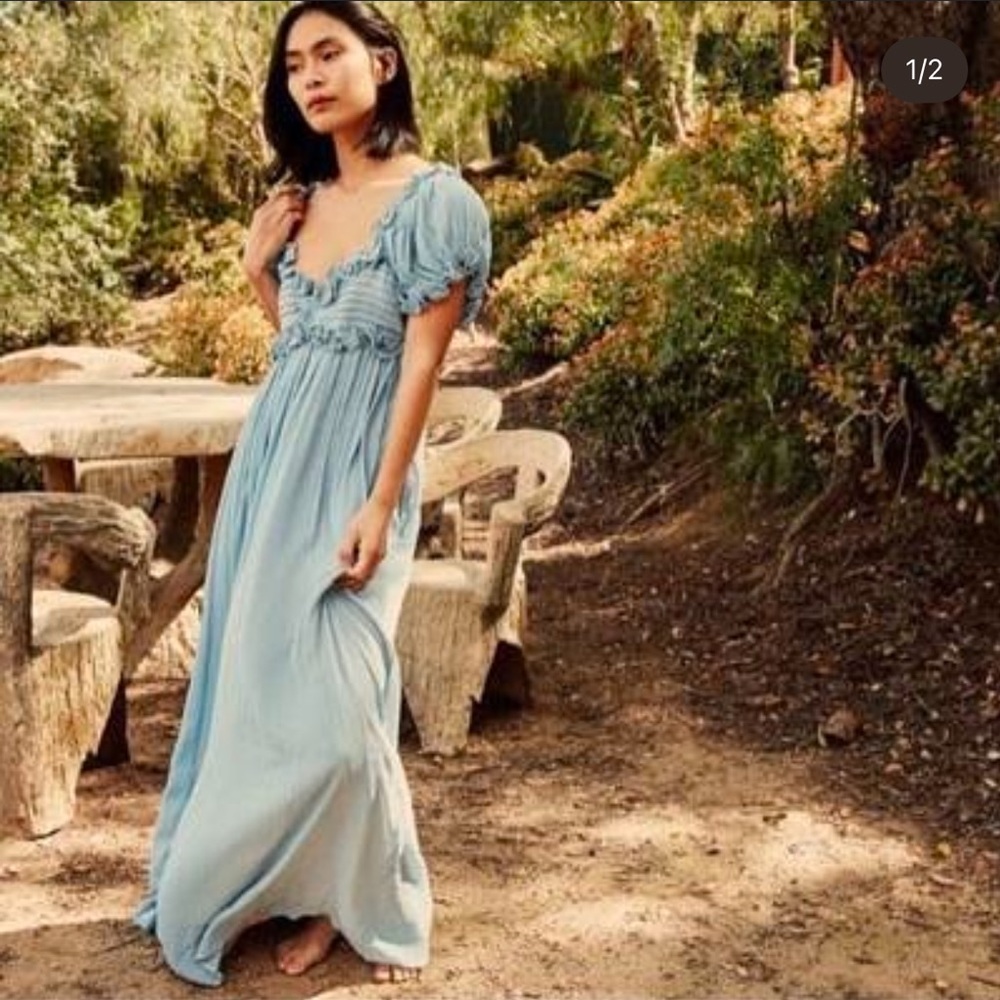 Doen Blue Drew Dress